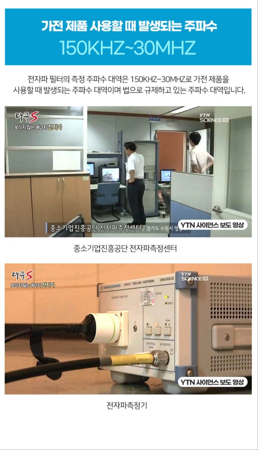 세파 전자파 필터 상세 소개 4. YTN 사이언스 방영, 작동원리와 역할